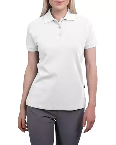 HRM Damen Heavy Polo - Premium Polo-Shirt aus 100% Baumwolle, nachhaltig und waschbar