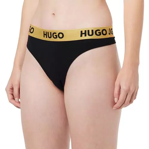 HUGO Damen Thong Sporty Logo String