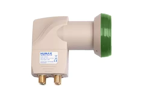 HUMAX Green Power Quad-LNB mit LTE-Filter für digitales Fernsehen in HD und 4K UHD
