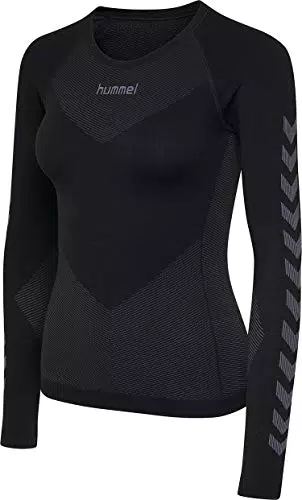 hummel Damen First Seamless L/S Trikot, Schwarz, M-L EU