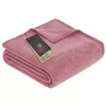IBENA Porto Kuscheldecke 150 x 200 cm Kuscheldecke Helltürkis