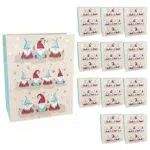 Idena Geschenktüten Wichtel - Papiertüten für Weihnachten, 26 x 32 x 12 cm