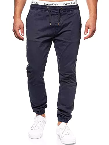 Indicode Herren Fields Stoffhose mit 4 Taschen – Stretch Hose für Männer
