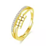 INFUSEU Anxiety Ring - Verstellbarer Fidget Ring für Mädchen und Frauen