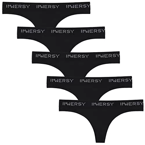 INNERSY Damen Tanga aus Baumwolle – Sexy String Bikini Panties für jeden Tag