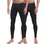 INNERSY Herren Thermounterwäsche für Ski und Winter - Funktionsunterwäsche Unterteile 2er Pack