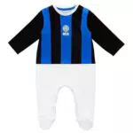 Baby-Strampler von Inter Phi Promotions B.V. mit Nerazzurri-Streifen