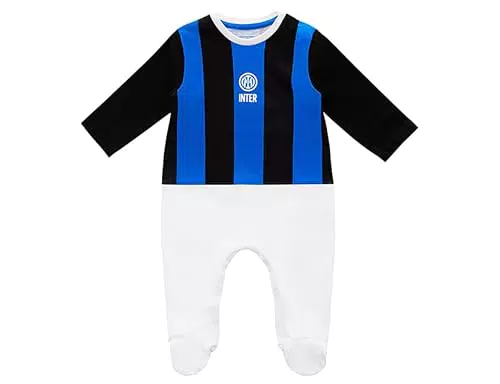 Baby-Strampler von Inter Phi Promotions B.V. mit Nerazzurri-Streifen