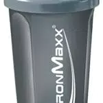 IronMaxx Eiweiß Shaker mit Drehverschluss, Sieb und Mess-Skala, BPA-frei
