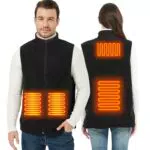 ISOPHO Beheizte Weste Unisex mit USB-Ladefunktion und 13 Temperaturstufen