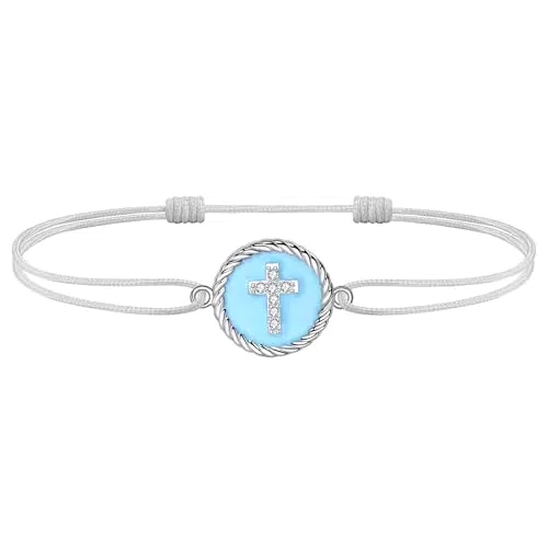 J.Endéar Herz Fußkettchen Damen, Silber 925, Wasserdicht, Boho Stil, Verstellbar