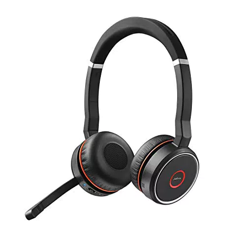 Jabra Evolve 75 UC Wireless Stereo Headset – Optimierte Kopfhörer für Unified Communications