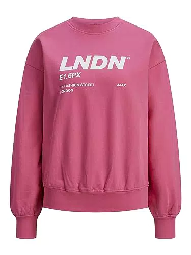 JACK & JONES Damen Sweatshirt mit London Print