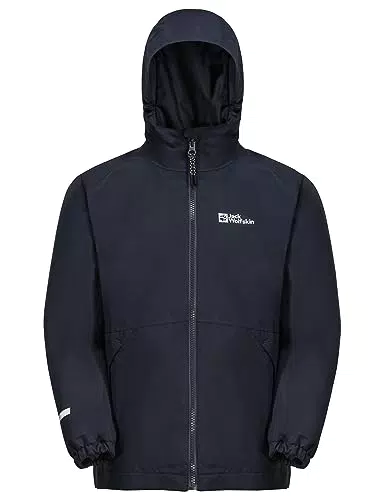 Jack Wolfskin Unisex Kinder Iceland 3in1 Jacket, autumn leaves