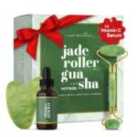 Jade Roller & Gua Sha Set mit Vitamin C Serum – Hautpflege für strahlende Haut