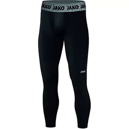 JAKO Herren Compression 2.0 Long Tights, Schwarz, L EU