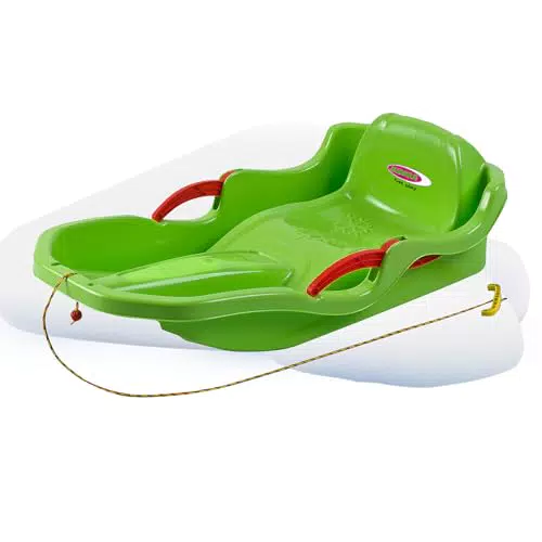 JAMARA 460539 - Snow Play Bob Comfort 80 cm mit Bremse - Lenken durch Bremshebel