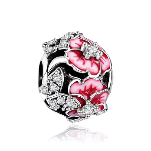 Jokmeo 925er Sterlingsilber Charms für Armbänder Charms Anhänger Kompatibel mit Pandora-Armbänder