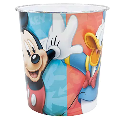 Joy Toy Mülleimer Mickey 21x16,4x22,7 cm - Praktisch und stylish für Kinderzimmer