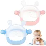 Kaisibum Beißring für Babys – Silikon Zahnungshilfe und sensorisches Spielzeug