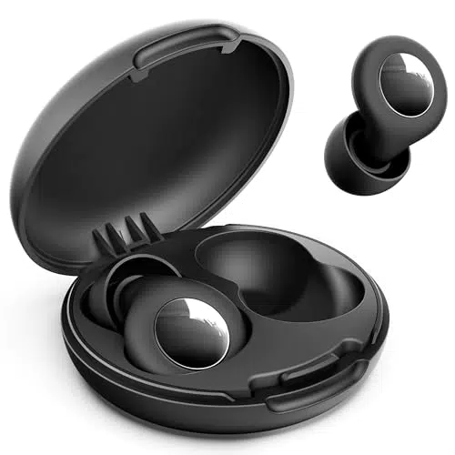 KAUGIC Ohrstöpsel Noise Cancelling – Wiederverwendbare Silikon Ohrstöpsel für Schlaf
