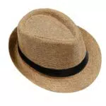 Keland Fedora Trilby Hut - Sommer Strohhut für Damen und Herren