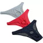 KHUFUZI Herren Sexy Briefs Ice Mesh G-Strings und Tangas für Männer