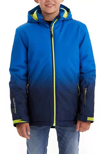 Killtec Lynge Bys Funktionsjacke mit Kapuze und Schneefang für Jungen