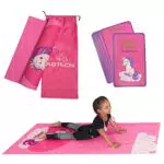 YogaSet Kinder – Rutschfeste Yogamatte für Jungen und Mädchen, ungiftig, 152 x 61 cm