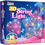 Klever Kits 3D String Art Kit für Kinder ab 8 Jahren – DIY Laternen Basteln