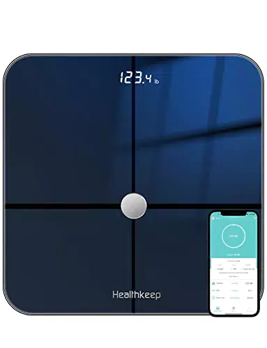 ITO Körperfettwaage mit Körperfettanalyse und Smart App für iOS und Android