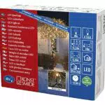 Konstsmide Micro LED Lichterkette, 500 bernsteinfarbene Dioden