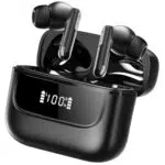 Kopfhörer Bluetooth 5.4 mit ENC Noise Cancelling, LED-Anzeige und 30 Std. Spielzeit