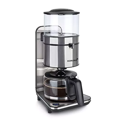 Korona Kaffeemaschine 10295 mit Schwallbrühverfahren, 1800 Watt, 1,25 Liter