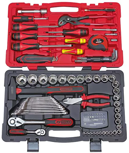 KS Tools 922.0701 Ultimate Steckschlüsselsatz 1/4 – 1/2" Zubehör