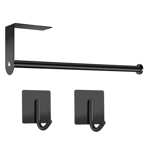 Küchenrollenhalter Edelstahl ohne Bohren – Geklebter Papierrollenhalter