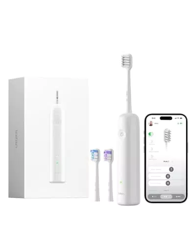 Laifen Wave elektrische Zahnbürste mit Oszillation und Vibration, IPX7 wasserdicht