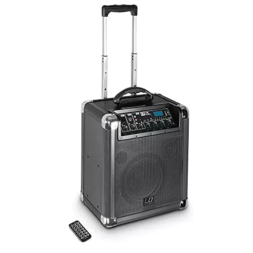 LD Systems Roadjack 10 - Bluetooth Lautsprecher mit Mixer für unterwegs