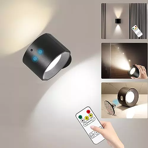 LED Wandleuchte Dimmbar mit Fernbedienung und Touchfunktion für Innenräume
