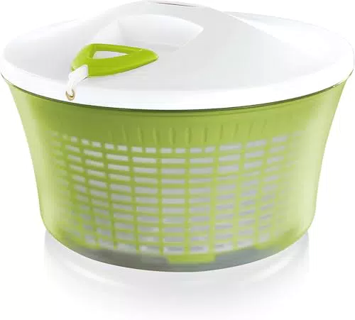 Leifheit Salatschleuder ComfortLine mit Drehmechanismus und Salatschüssel