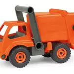 Lena EcoActives Müllwagen mit Mülltonne - Robustes Spielzeug für Kinder ab 2 Jahren