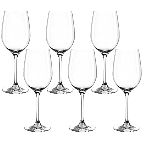 LEONARDO HOME Ciao Weißwein-Kelch mit gezogenem Stiel, spülmaschinenfest