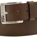 Levi's Herren Cloverdale Gürtel – Hochwertiger Ledergürtel für jeden Anlass