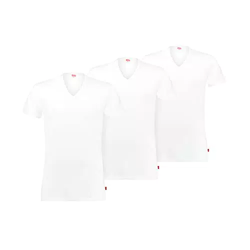 Levi’s V-Ausschnitt T-Shirt für Herren – Bequemes und elastisches Baumwollshirt