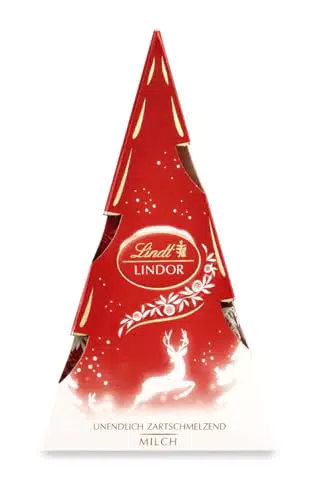 Lindt Lindor Tanne - Feine Schokoladenpralinen im 2er Pack
