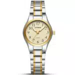 LN LENQIN Damenuhr Edelstahl wasserdicht Klassisch Analog Quarz Uhr
