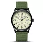 LN LENQIN Herren Uhr - Militärische, wasserdichte Analog Quarz Armbanduhr mit Datum