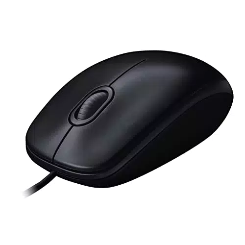 Logitech M90 Maus mit Kabel, 1000 DPI, USB-Anschluss, für PC und Mac