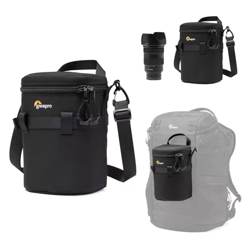 Lowepro LP36306-PWW Objektivtasche mit abnehmbarem Schultergurt, kompakt und leicht