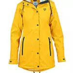 MADSea Damen Regenmantel Friesennerz mit Teddyfleece, wasserdicht und warm